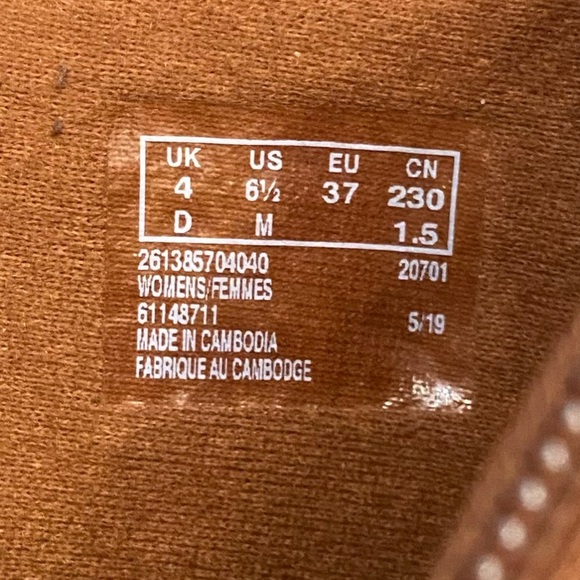 Clarks Addiy Kara Brown Leather Almond Toe Buckle Ankle Boots - Picture 7 of 8